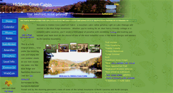 Desktop Screenshot of hiddencovecabin.com